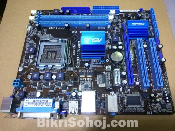 Korean Gigabyte Intel®G41 GA-G41M-ES2L ICH7 Chipset